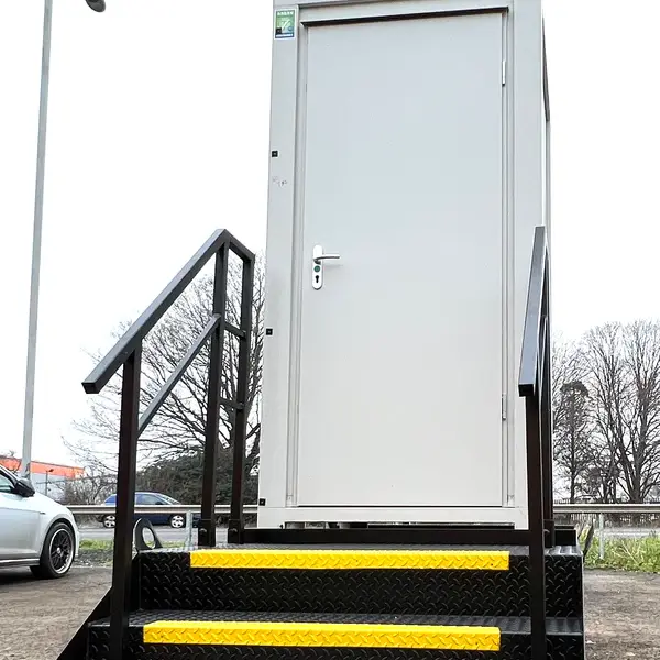 New Single Toilet Unit & New Single Stepped Waste Tank Bundle - Image 4