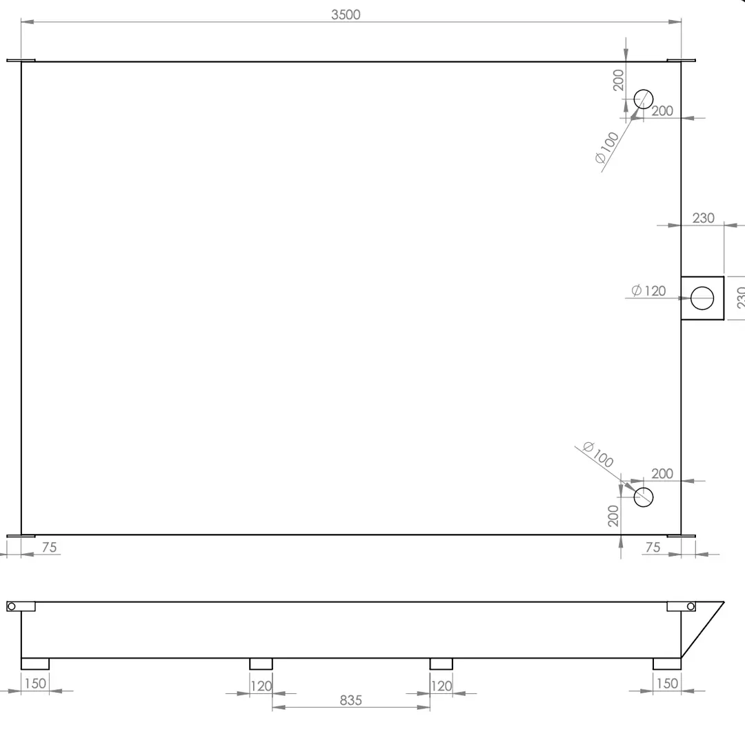 600 Gallon Waste Tank - Image 4