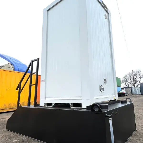 New Single Toilet Unit & New Single Stepped Waste Tank Bundle - Image 6